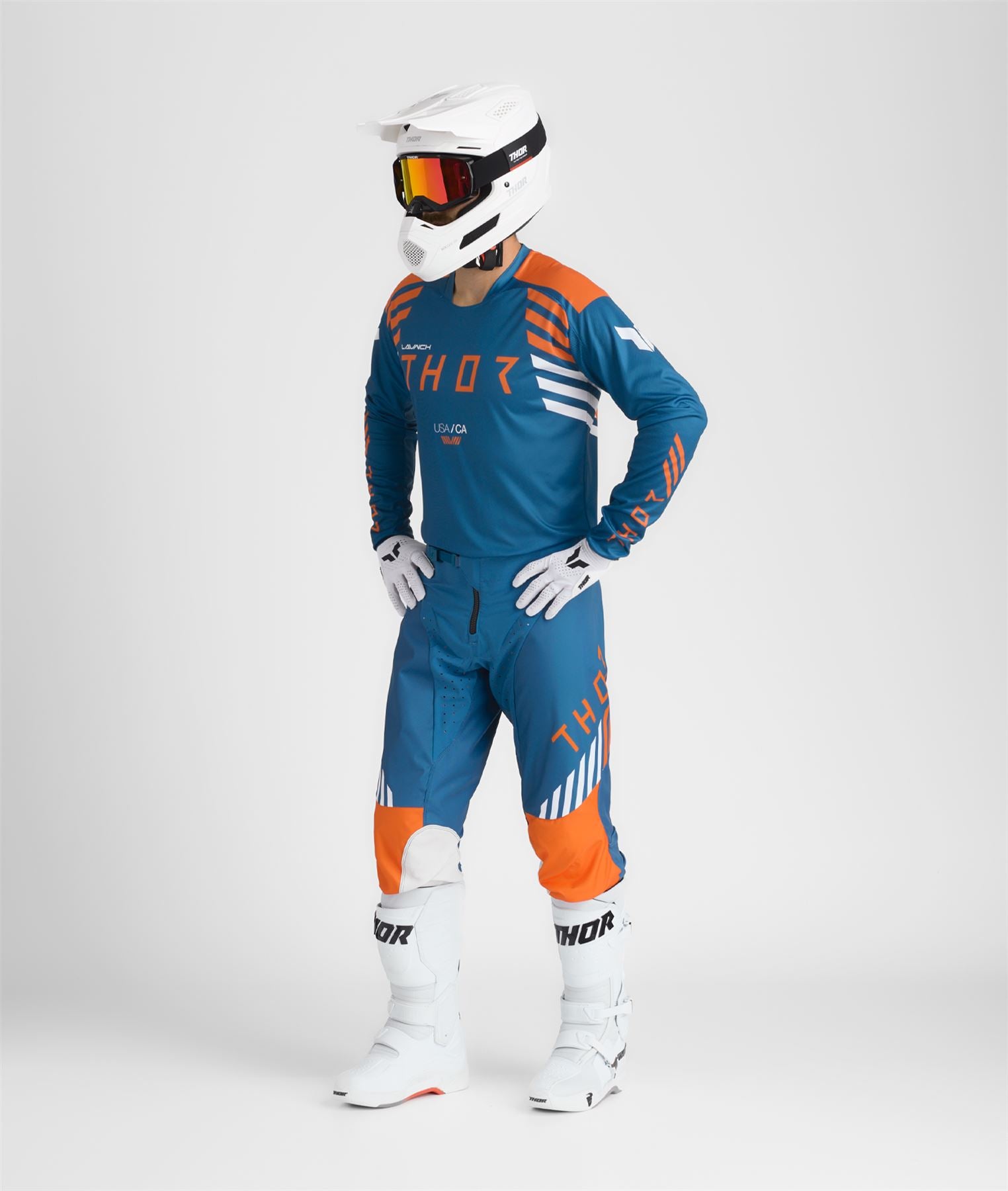 Thor 2026 Motocross Combo Kit Launchmode Zone Blue